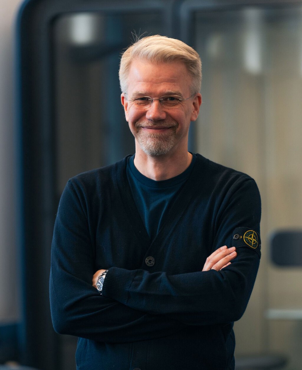 Kuvassa on yrityskulttuurimuotoilija, tietokirjailija ja yrittäjä Panu Luukka.